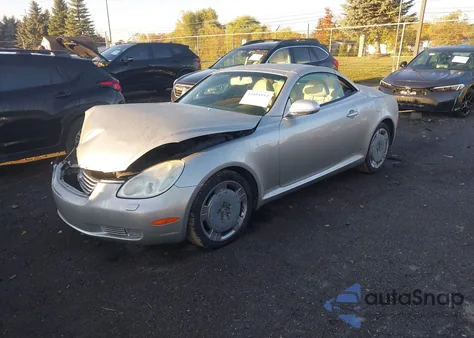2002 Lexus Sc 430 z USA, uszkodzony, nr VIN JTHFN48Y220029529